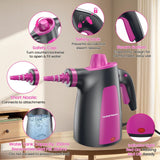 LABIGO Handheld Steam Cleaner 1050W 12-Piece Set – Chemical-Free — view 6 of 8