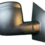 PM Auto textured black right passenger side manual foldaway mirror with dual-glass head for 2008-2021 Chevy Express van - view 7