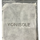 Yonisole Black Faux Leather Large Tote Bag with Gold Hardware & Bonus Strap — view 7 of 7