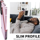 Vena purple and black dual-layer shockproof case for Samsung Galaxy S23 Plus with reinforced corners - view 4