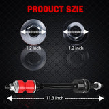 YDYKPOWER black steel front sway bar end links K80894 for Dodge Ram 1500 4WD replacement stabilizer link kit - view 4