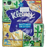 Kleenex Ultra Soft 3-Ply Facial Tissues – 4-Pack, 240 Count Cube Boxes – Open Box — view 1 of 2