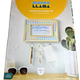 Mondo Llama Pumpkin Mosaic Key Holder DIY Craft Kit – Bamboo Frame
