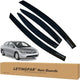 LETINGFAR 4-Piece Tape-On Rain Guards for Honda Civic 2006–2011