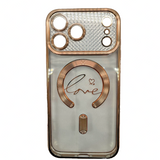 Fiyart Gold Glitter MagSafe Case for iPhone 17 Pro Max 6.9" – Open Box — view 8 of 8