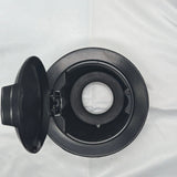 Parfyter Matte Black Vapor Fuel Filler Door Cap for 2008-2023 Dodge Challenger – Open Box — view 3 of 8
