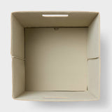 Brightroom 13x13 Tan Linen Fabric Storage Cube Bin Organizer — view 4 of 4