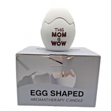 This Mom Is Wow Egg-Shaped Ceramic Soy Wax Candle - Floral Scent Gift — view 1 of 2