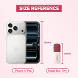 COLORGRAM Nude Blur Tint tube in shade 02 Charming Pink, a K-beauty matte lip and cheek tint compact travel size - view 7