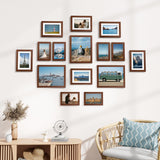 Vittanly 15-Pack Picture Frame Set – 8x10 5x7 4x6 Gallery Wall Collage — view 8 of 8
