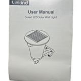 Linkind Castle Series Solar RGBW Smart Wall Light 2-Pack, App Control — view 5 of 5