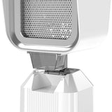 CENWOPAL white stainless steel portable desktop range hood with LED light and 3-speed control for countertop use