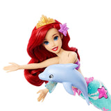 Mattel Disney Princess Ariel Swimming Mermaid Doll with Sebastian & Dolphin — view 5 of 7