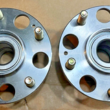 TRQ 2-piece rear wheel bearing hub assembly set for 2011-2016 Honda CR-Z, driver and passenger side units - view 2