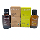 Cliganic Organic Patchouli & Ylang Ylang Essential Oils Set – 2x1 oz — view 1 of 2