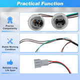 INFINAUTO Tail Light Wiring Harness Pigtail Connector - Nissan Frontier 1998-2002 — view 5 of 8
