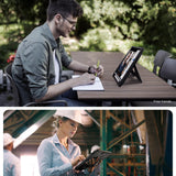 Dexnor Rugged iPad 10.2" Case – Kickstand, Hand Strap & Pencil Holder – Open Box — view 5 of 8
