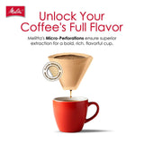 Melitta #2 Unbleached Natural Brown Cone Coffee Filters – 2x100 Count – Open Box — view 5 of 8