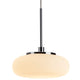 Kinglong 4.8W LED Pendant Light - Glass Chrome Kitchen Island Fixture
