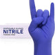 Wostar Disposable Nitrile Exam Gloves – XL 100 Pack, 4mil Powder & Latex Free