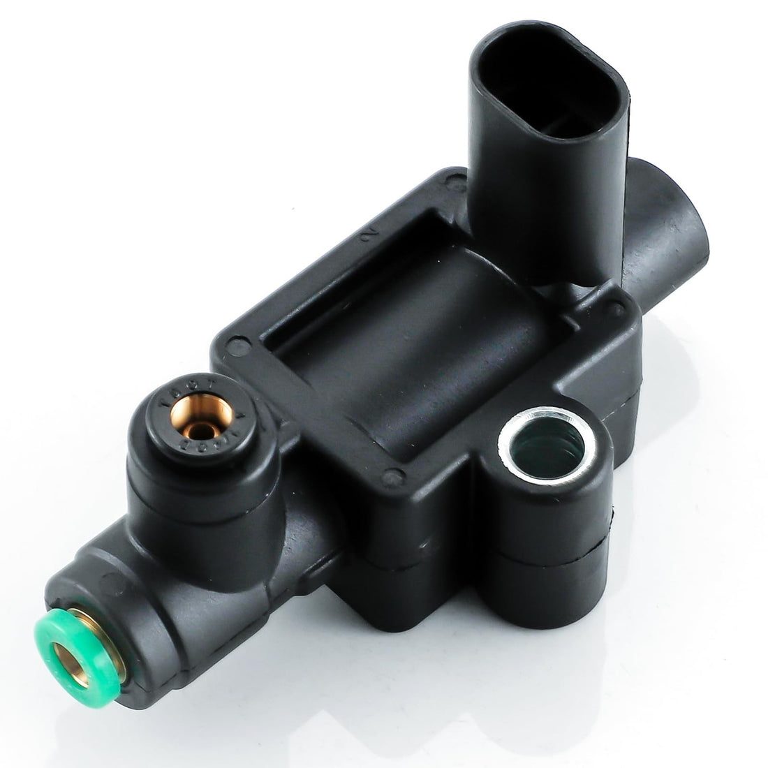 KD KISONIED fan clutch air solenoid valve part 173.1105 with threaded ports for Volvo VNL 670 heavy-duty trucks