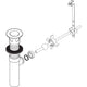 Delta RP38958SS Pop-Up Drain Assembly – Brushed Stainless OEM Part