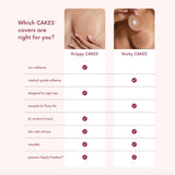 CAKES Body Adhesive-Free Silicone Nipple Covers – Honey, Large 5" — view 8 of 8