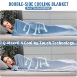 QUILTINA Queen Cooling Blanket – Double-Sided Arc-Chill Fiber 79x86 In — view 2 of 7