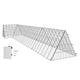 VEVOR Chicken Tunnel Coop Run 157.5x39.4x24.2" with Waterproof Cover