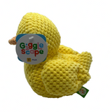 Gigglescape Yellow Duck Knit Plush – Crochet-Style Stuffed Animal for Ages 1+ — view 2 of 2