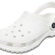 Crocs Classic Clog White Unisex Waterproof Slip-On Shoes – New