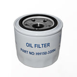 GAEYGDA paper and steel oil filter part HH150-32094 for Kubota B BX ZD series tractors and zero turn mowers
