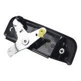 Genuine OEM Toyota rear tailgate latch handle part 69090-89102 for 1989-1995 Hilux Pickup, brushed finish - view 2