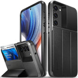 Vena vCommute Wallet Case for Samsung Galaxy S23 Plus - Space Gray — view 1 of 8