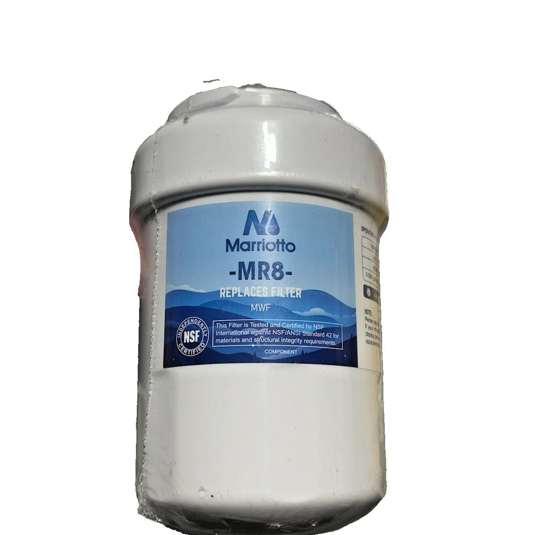 MARRIOTTO GF-MWF white refrigerator water filter cartridge compatible with GE MWF MWFP MWFA GWF Kenmore 46-9991