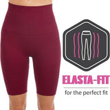 Homma High Waist Tummy Control Biker Shorts – Seamless Compression, Size M — view 6 of 6
