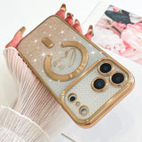 Fiyart Gold Glitter MagSafe Case for iPhone 17 Pro Max 6.9" – Open Box — view 2 of 8