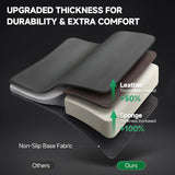 GIANT PANDA Faux Leather Front Seat Covers for Subaru – 2pc Set — view 4 of 8