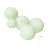 MINNIDIP Matcha Matte 5-Cluster Reusable Latex-Free Balloon Garland — view 2 of 7