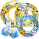 Seaborn Inflatable Pool Float Rings 5-Pack – Kids Swim Tubes & Arm Floaties