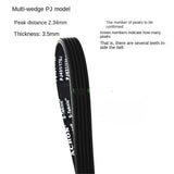 Bumer Belt PJ920 9-Rib Poly-V Rubber Belt – 920mm HVAC & Appliance Replacement — view 2 of 3