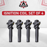 Set of 4 AA Ignition coil on plug units replacing DG541 DG507 4M5G12A366BC for Ford Focus and Escape - view 6