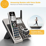 AT&amp;T BL3107-4 DECT 6.0 4-Handset Cordless Phone Bluetooth Call Blocker Titanium by AT&amp;T - view 4