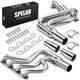 SPELAB EH28140 T304 Stainless Exhaust Header for 1987-1995 Ford F150 F250 Bronco 5.8L V8