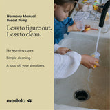 Medela Harmony Manual Breast Pump with yellow PersonalFit Flex shield and 5oz BPA-free collection bottle - view 7