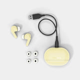 Heyday True Wireless Bluetooth Earbuds Pastel Yellow – 18Hr Battery & USB-C — view 4 of 6