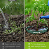 WADEO 7-Inch Deep Root Watering Grow Rings – 12-Pack for Veggies & Flowers — view 6 of 8