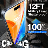 UltraGlass 9H+ Tempered Glass Screen Protector 2-Pack – iPhone 17 Pro Max – Open Box — view 3 of 8
