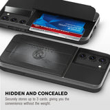 Vena vCommute Wallet Case for Samsung Galaxy S23 Plus - Space Gray — view 3 of 8