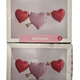 Heart & Arrow Foil Balloon Set – 3-Pack Valentine's Day Decor